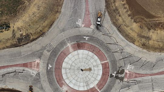 A roundabout is coming to the intersection of Weld County Road (WCR) 50 and WCR 13