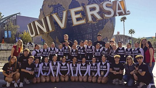 Congratulations and three cheers to the Roosevelt High School Cheer team