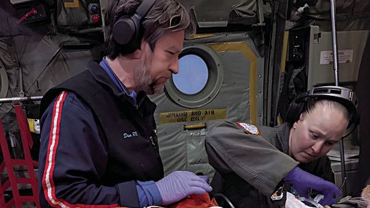 Saving a life at the bottom of the world