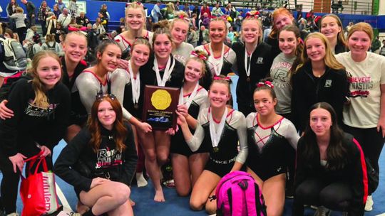 The Roosevelt gymnastics team is headed to the state meet this Friday after winning its fi rst regional title