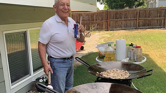 This is Enrique Gutierrez of Johnstown doing one of the things he loved …