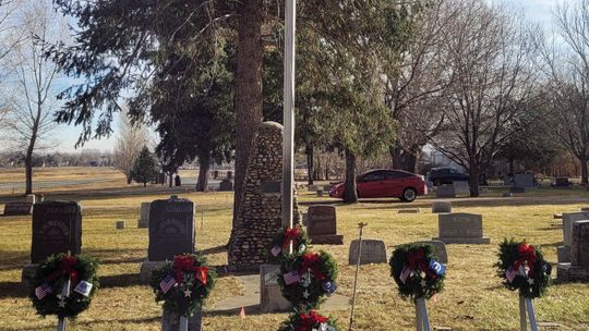 This past chilly Saturday morning the JM Post held Wreaths Across America