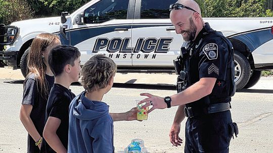 We know the cliché is that cops like doughnuts