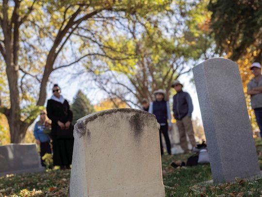 History came alive at the Johnstown Cemetery