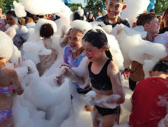 It was fun (and foam) for everyone