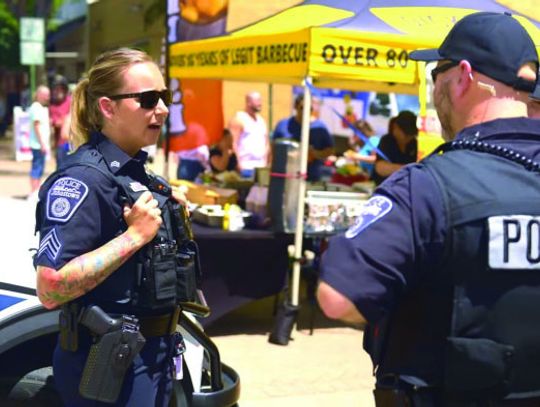 JPD’s first female sergeant logs anniversary