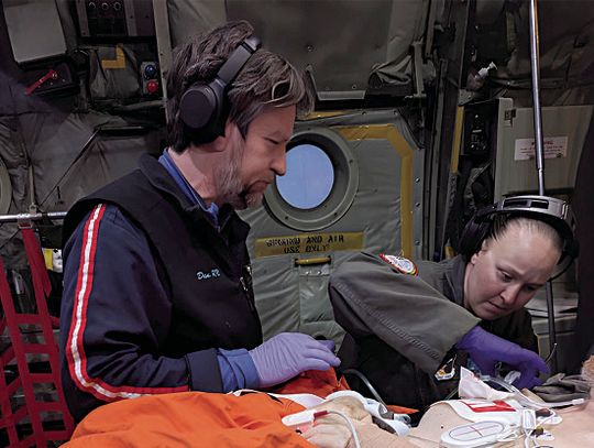 Saving a life at the bottom of the world