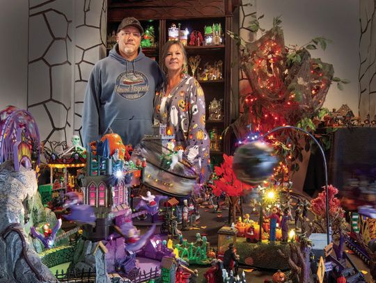 Shawn and Becky York of Johnstown create a spooky community each Halloween