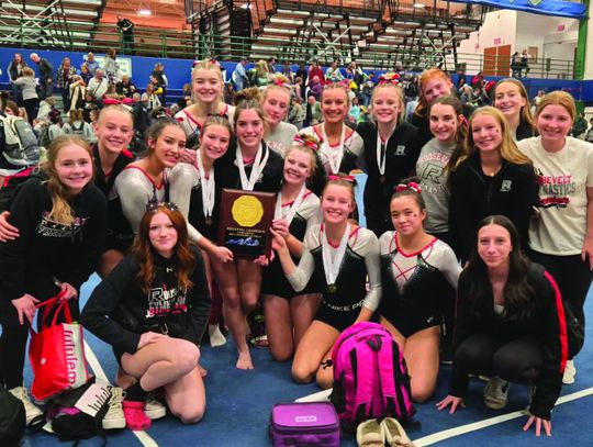 The Roosevelt gymnastics team is headed to the state meet this Friday after winning its fi rst regional title