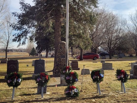 This past chilly Saturday morning the JM Post held Wreaths Across America