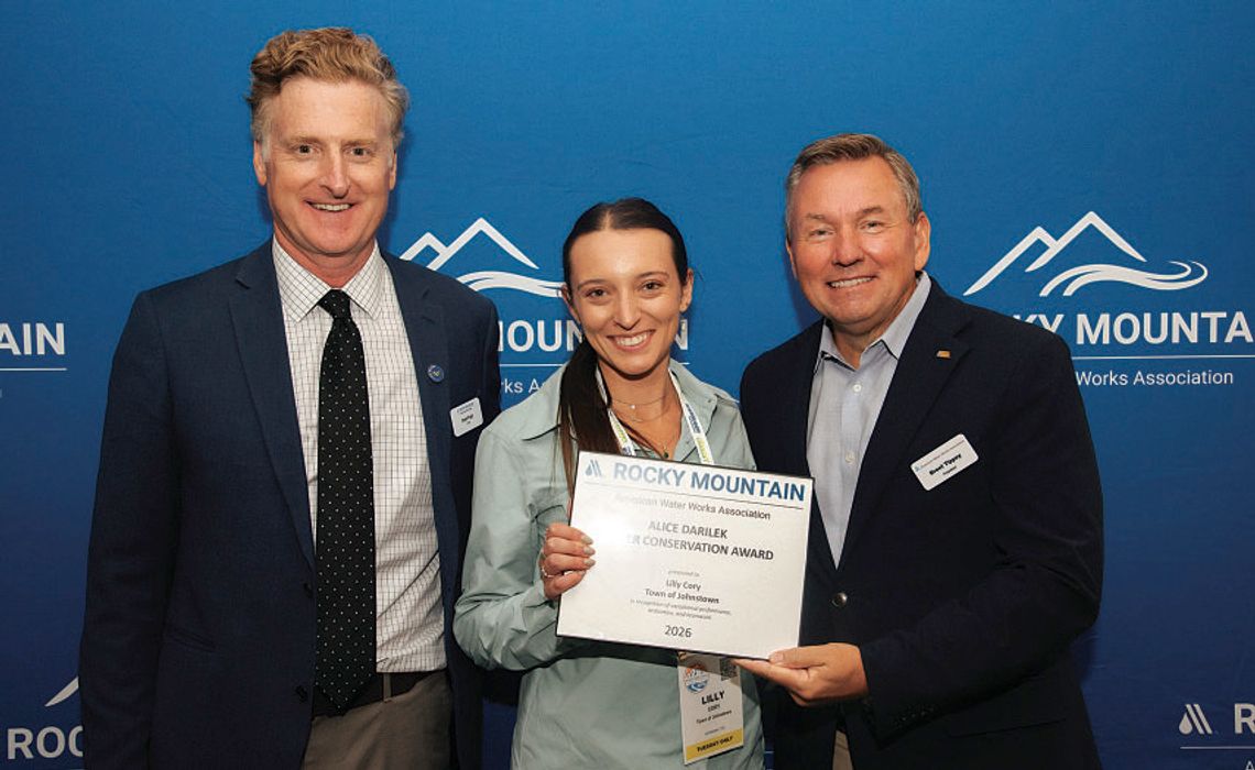 JT wins water award JT wins water award