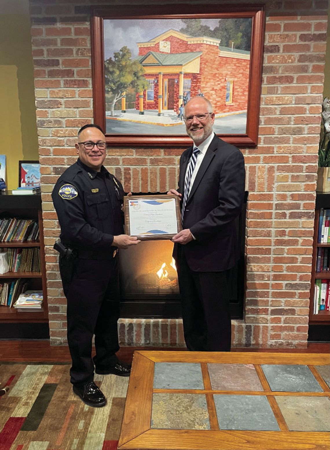 Milliken PD receives accreditation