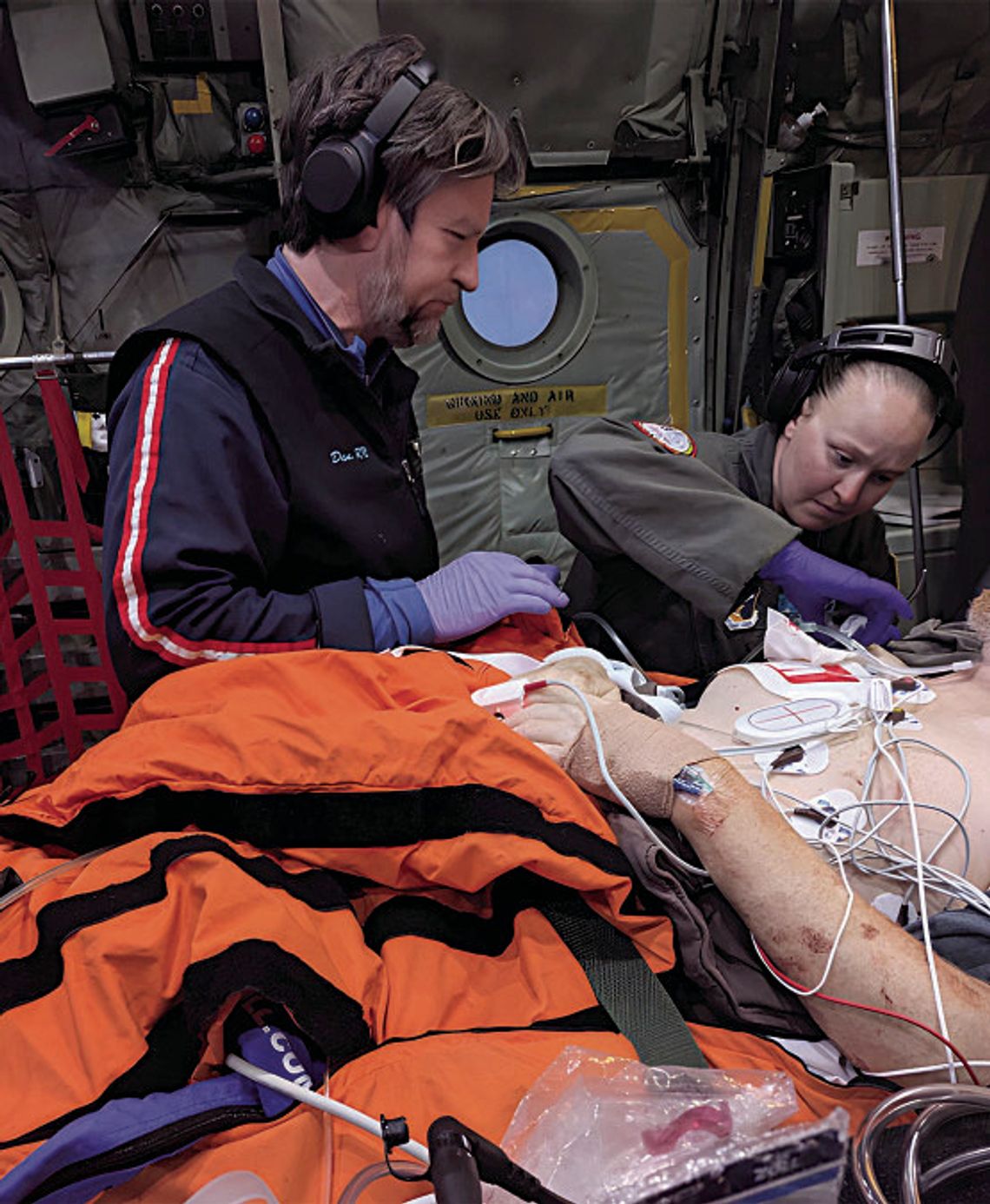 Saving a life at the bottom of the world