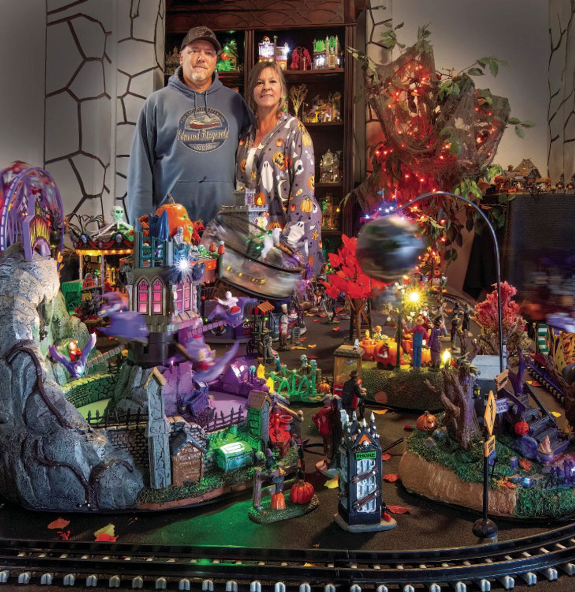 Shawn and Becky York of Johnstown create a spooky community each Halloween