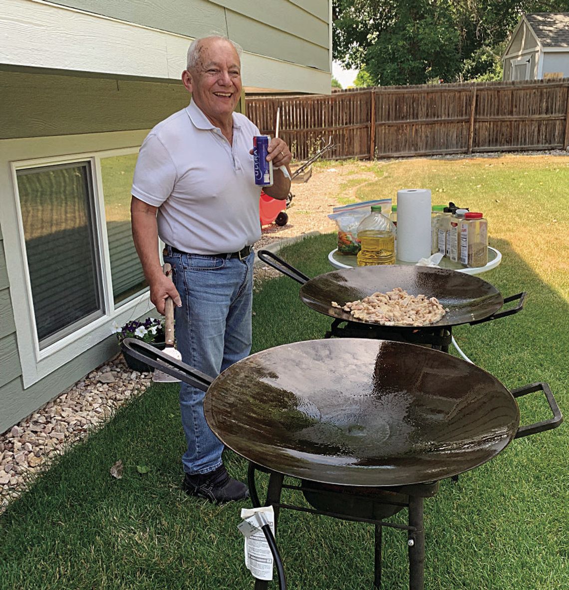 This is Enrique Gutierrez of Johnstown doing one of the things he loved …