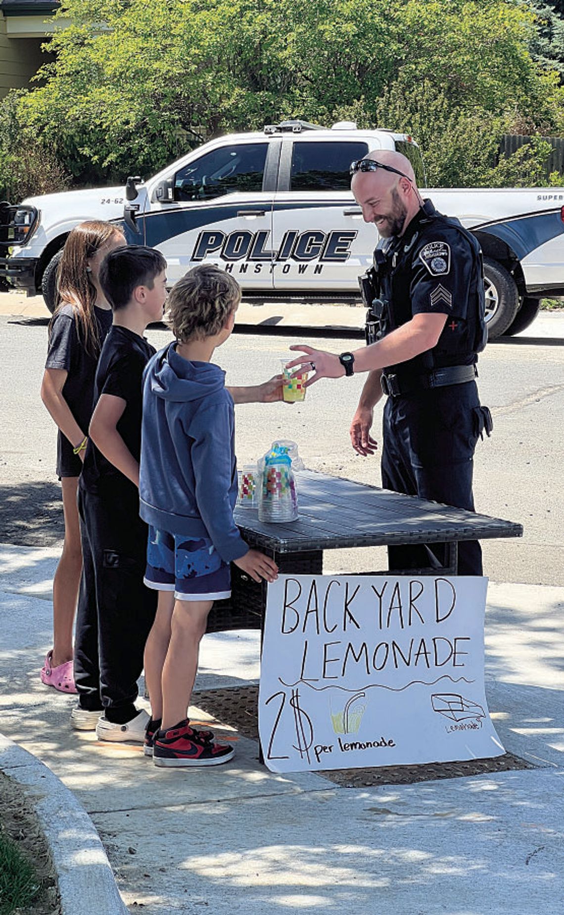 We know the cliché is that cops like doughnuts