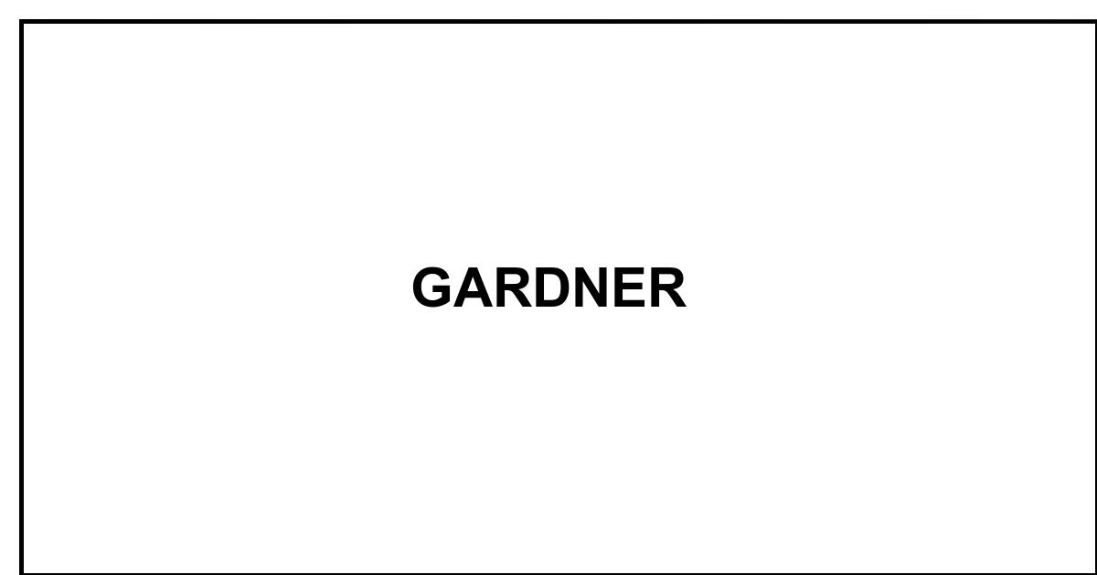 Obituary: GARDNER